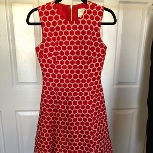 Kate Spade Red Dot Dress